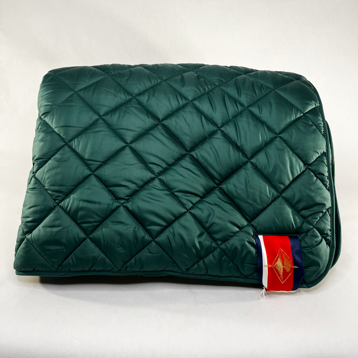 Green Quilted Outdoor Blanket