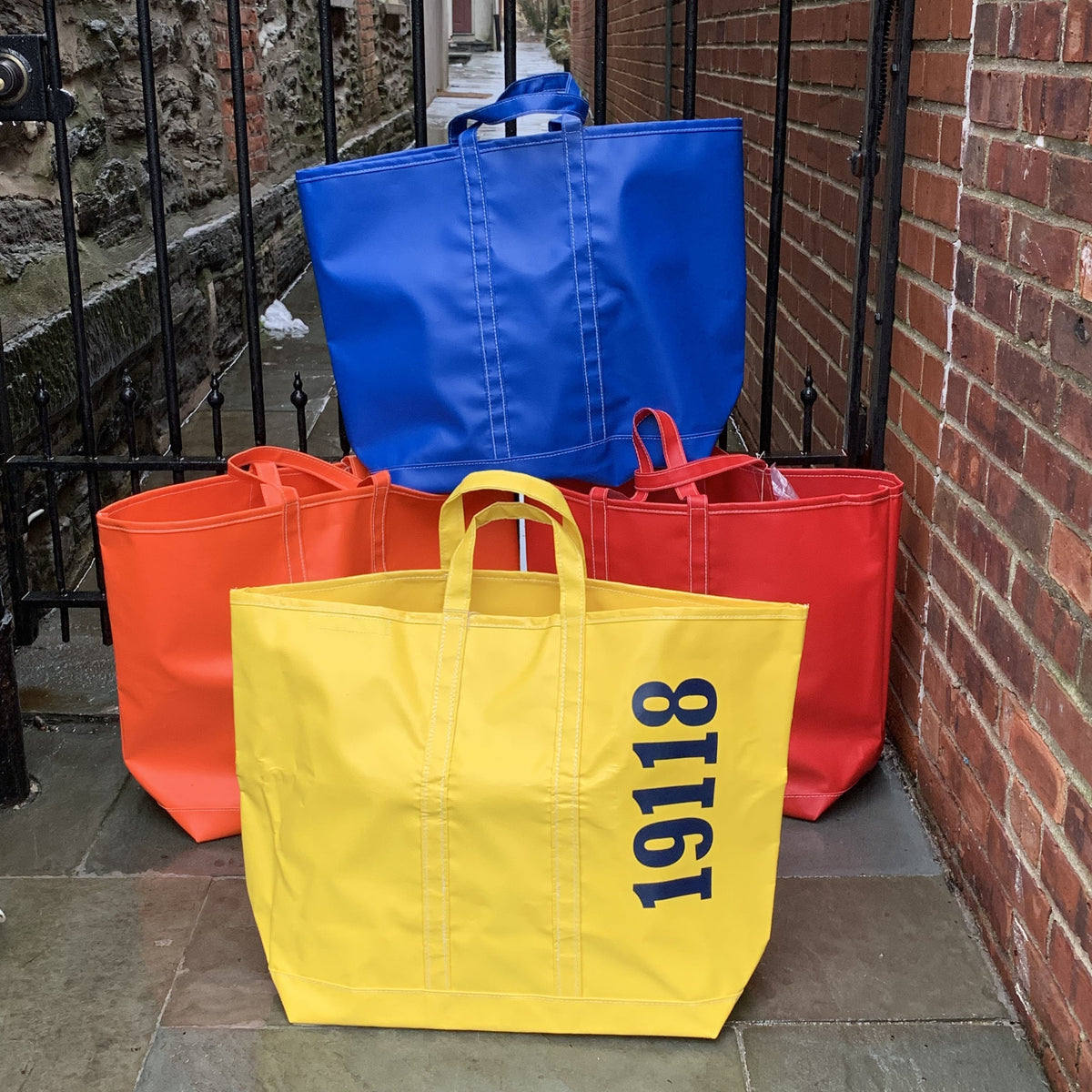 Personalized Monogrammed Rigger Rain Tote