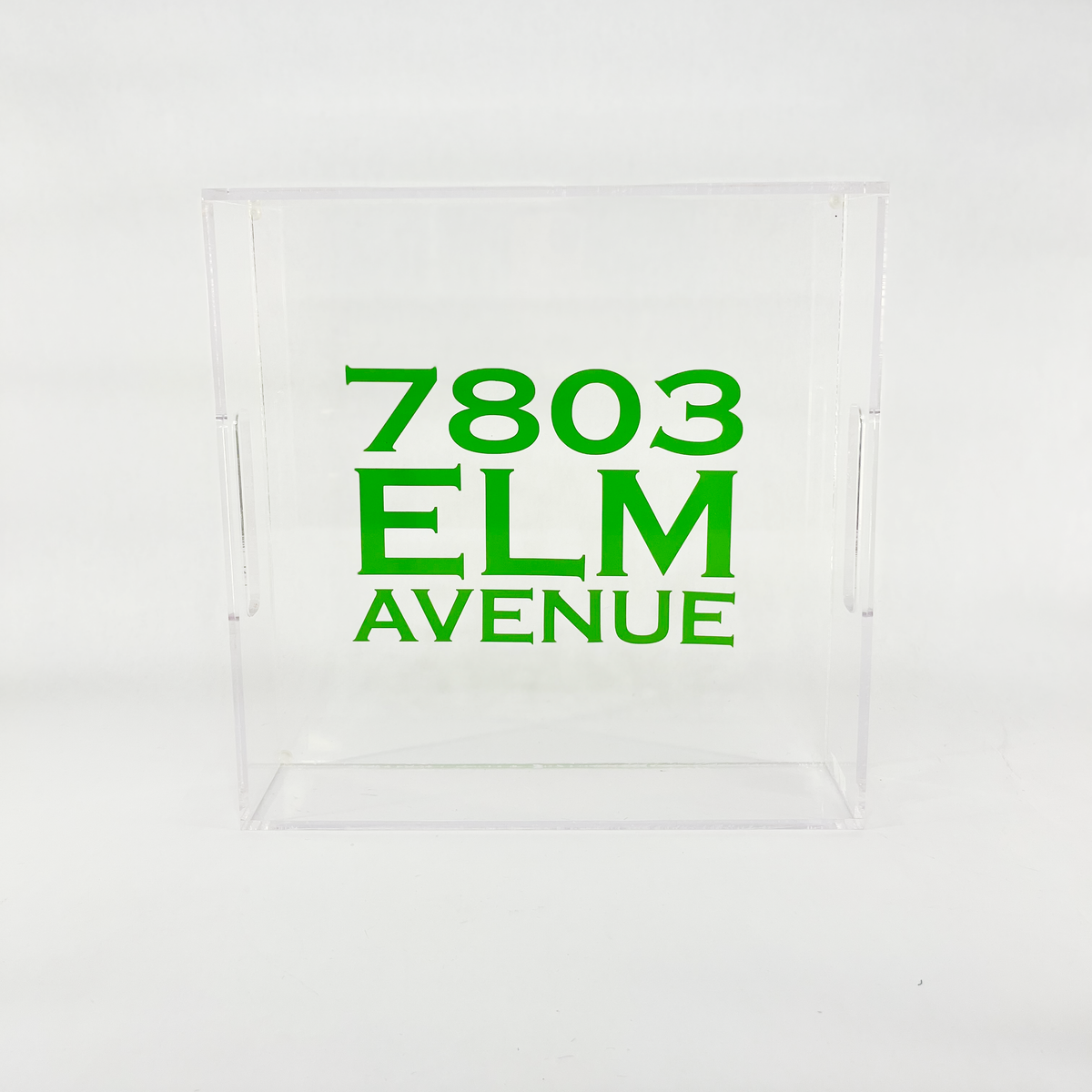 Personalized 12x12 Acrylic Tray