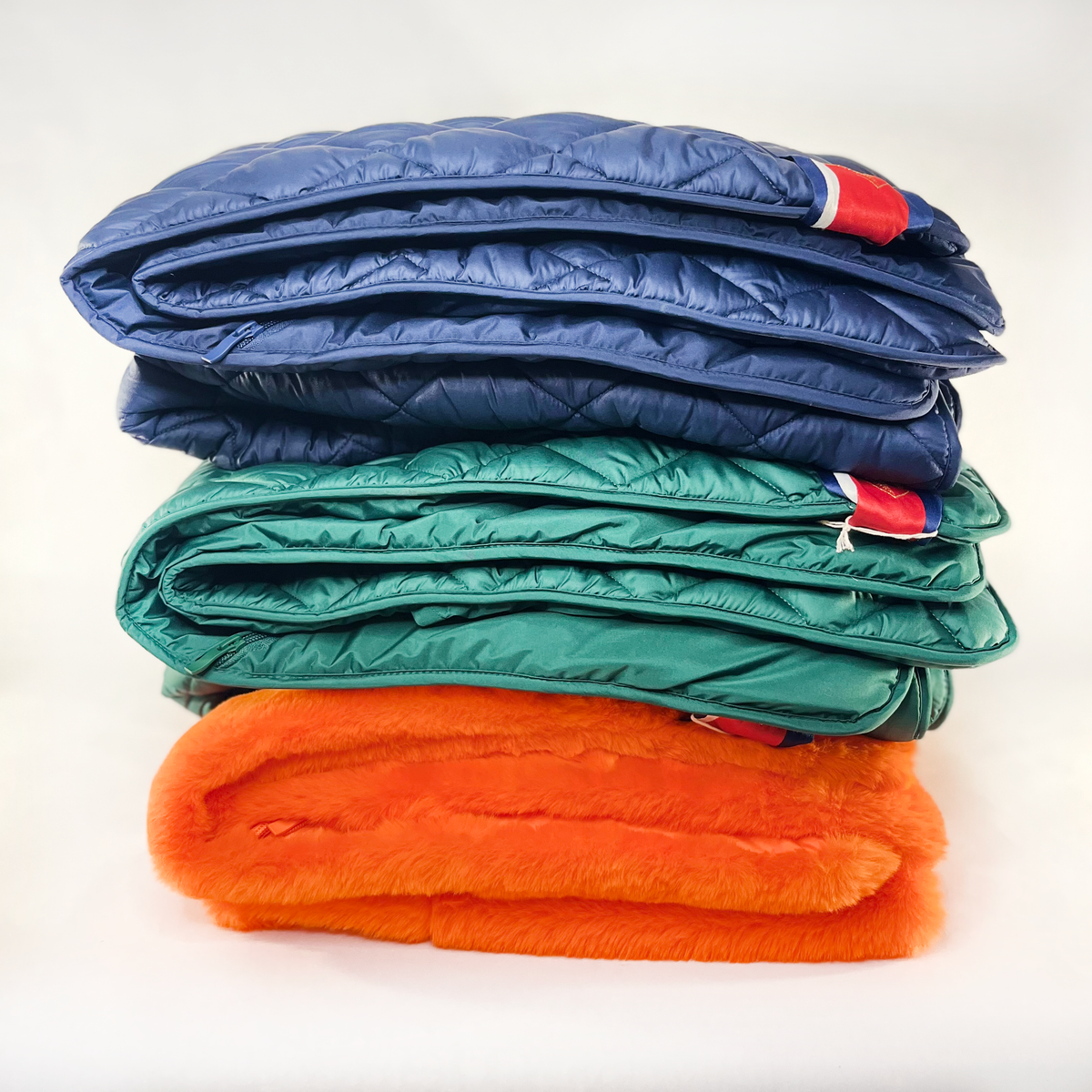 Waterproof Outdoor Blanket Quilted and Faux Fur