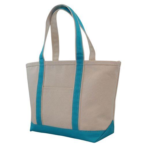 Medium Boat Tote Turquoise