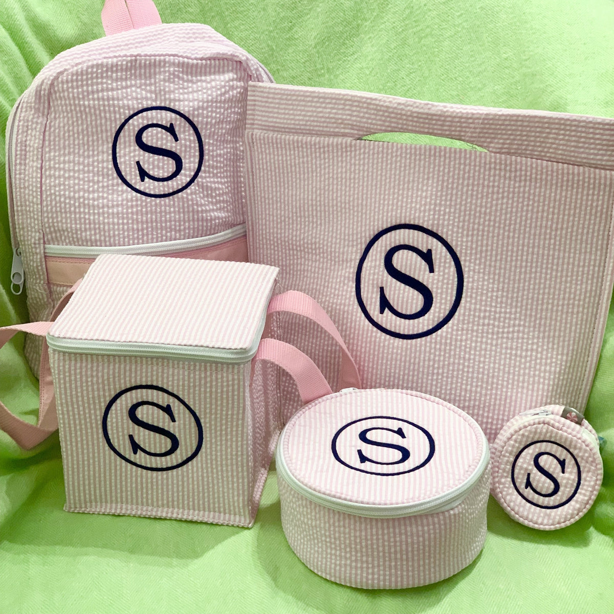 Insulated Snack Square Cooler Tote Backpack Jewel Round