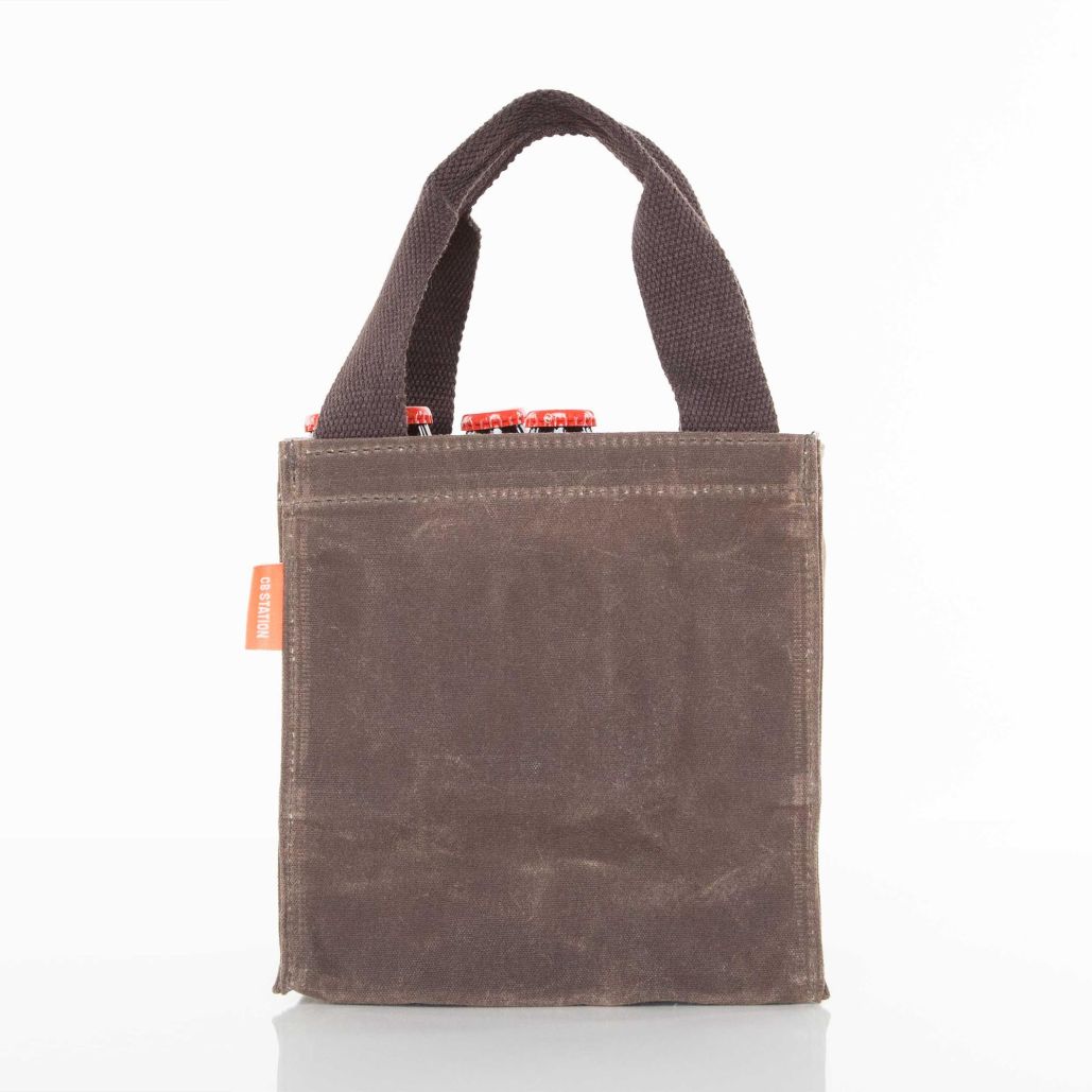 Waxed Personalized Beer Carrier